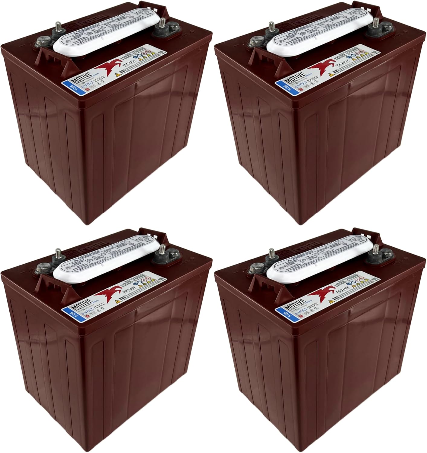 Trojan T-105 Plus 6V 225Ah — Pack of 4